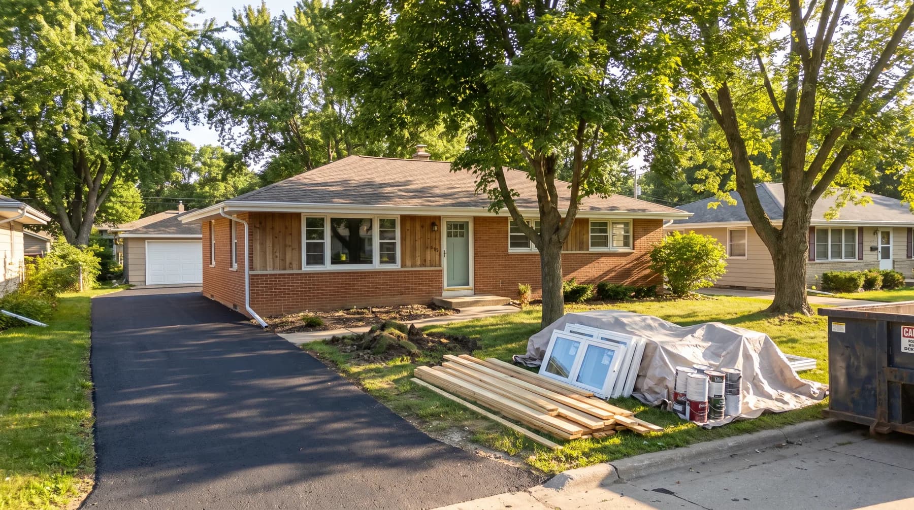 Representative Cedar Rapids, IA single-family residence for value-add renovation financing