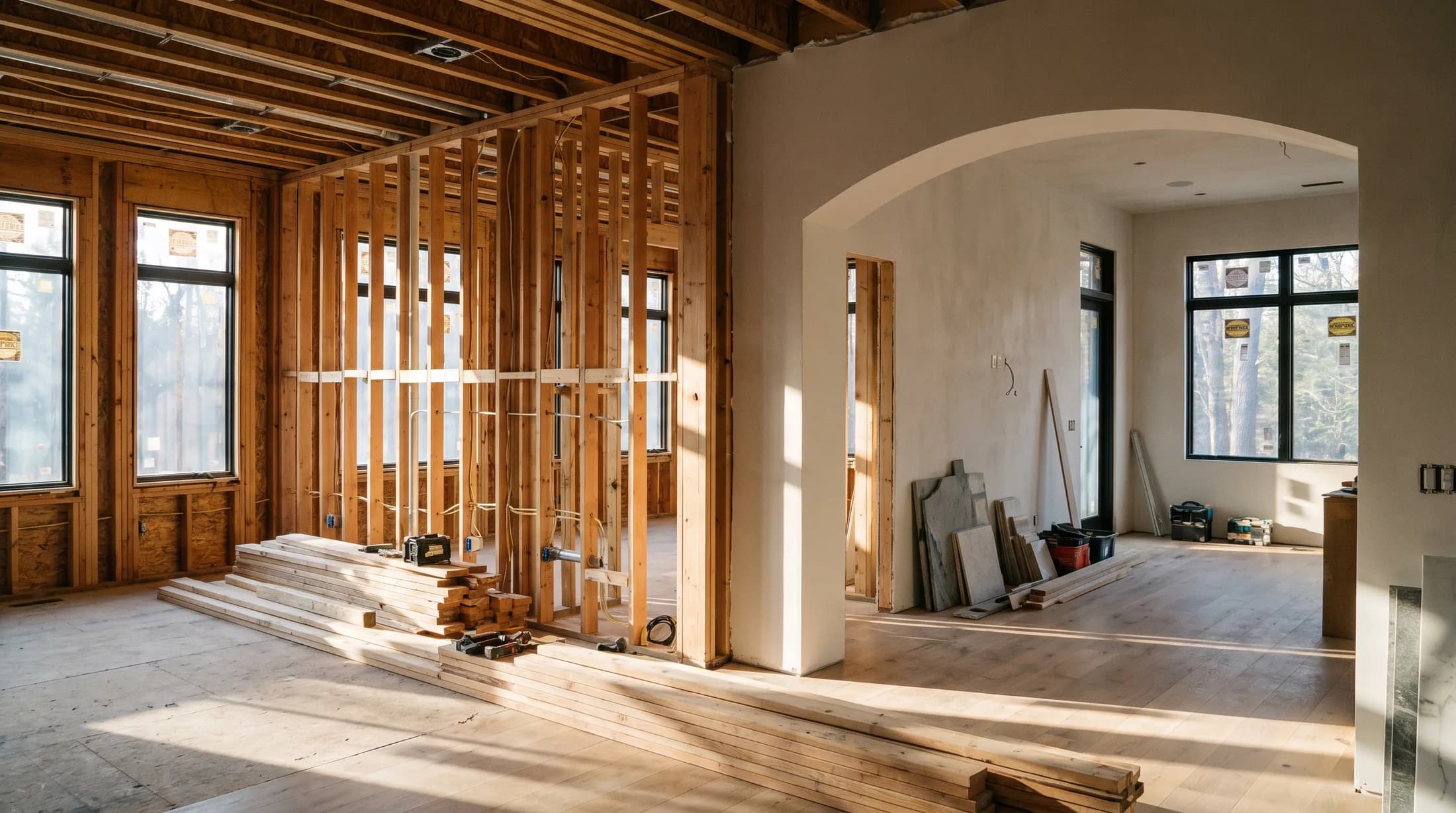 Active residential renovation — fix and flip investment financing
