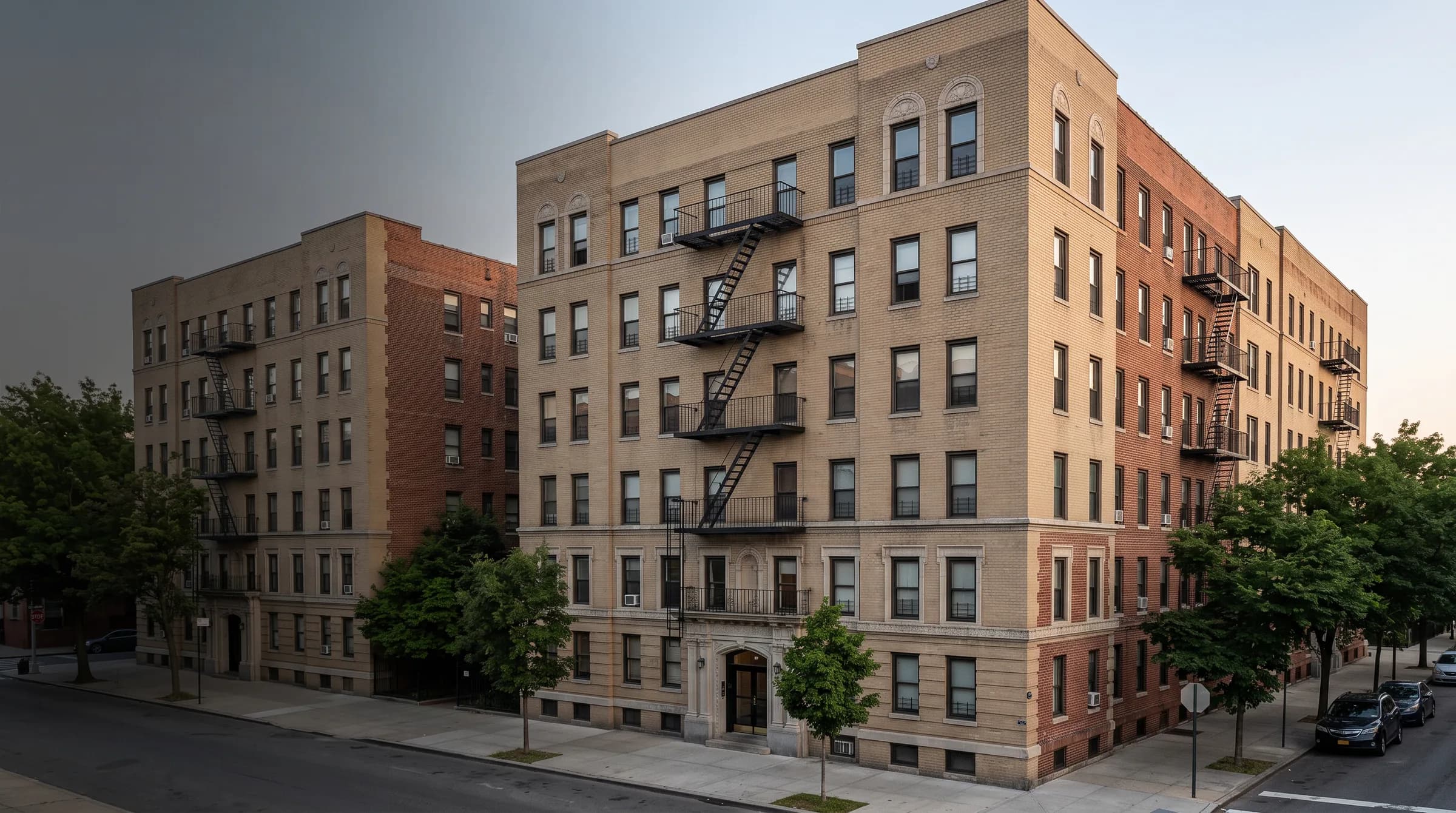Representative Bronx multifamily buildings showing urban scale and façade character