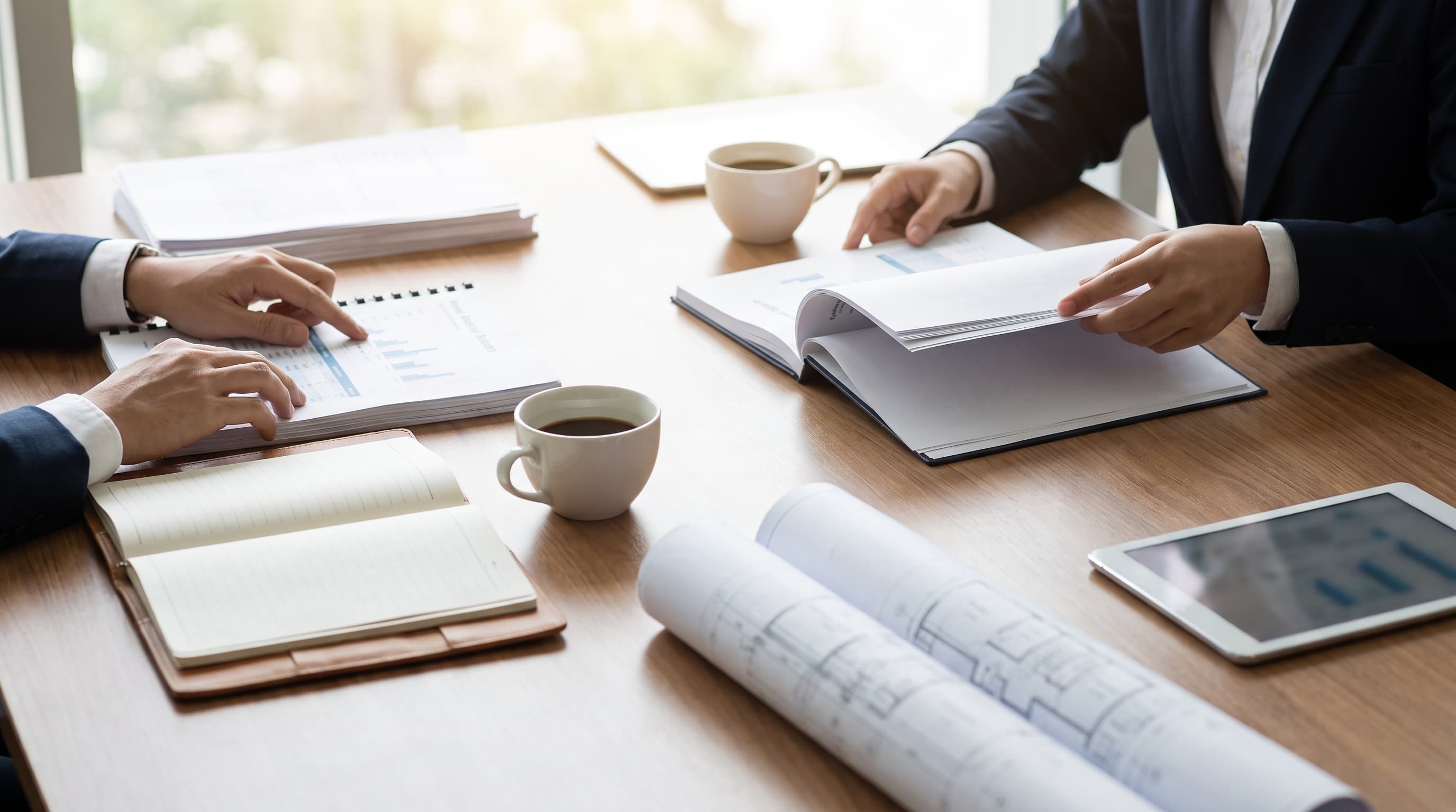 Financing documents and deal analysis prepared for an investor review