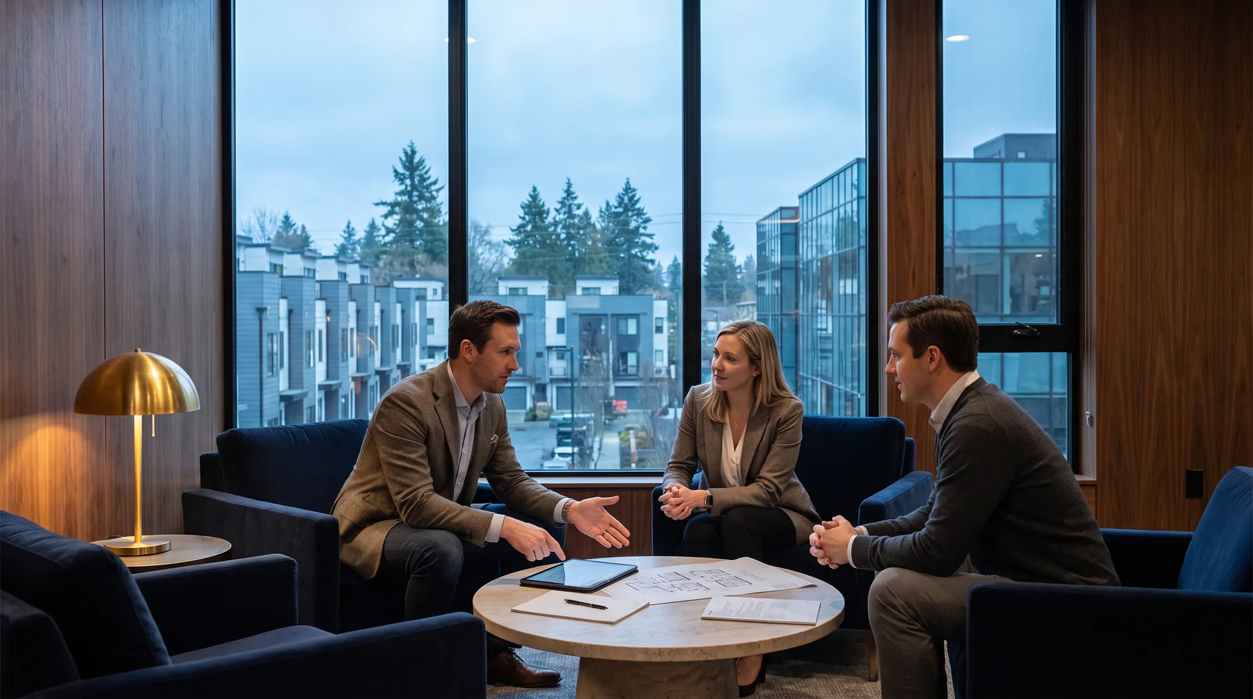 Broker introducing a borrower to a private lending advisor
