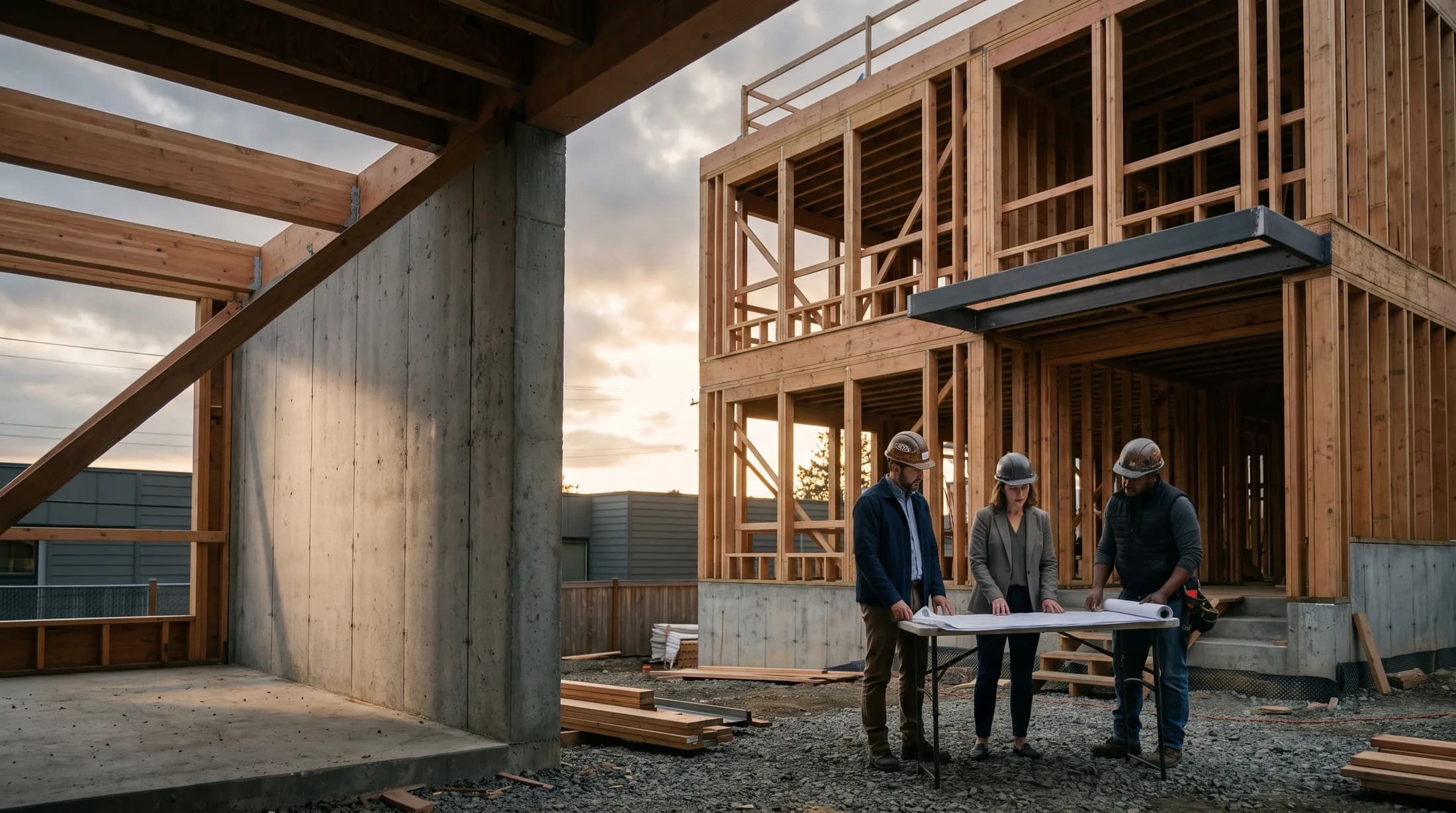 Bridge and construction financing for transitional real estate projects