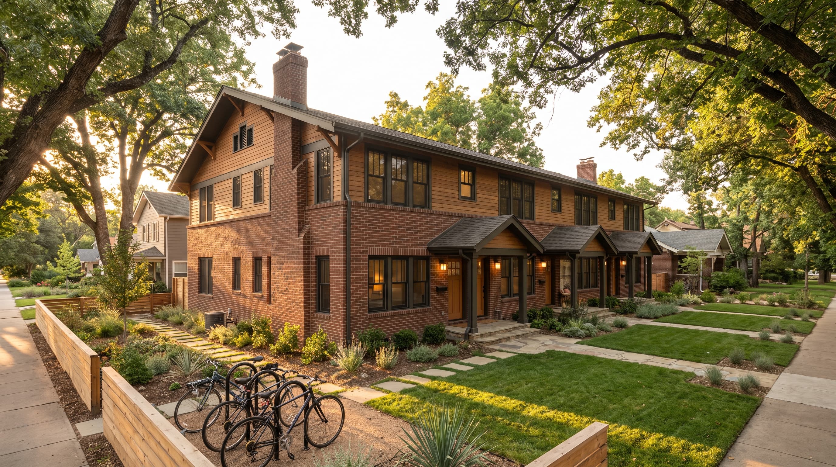 Fourplex rental property — DSCR loan for portfolio investors
