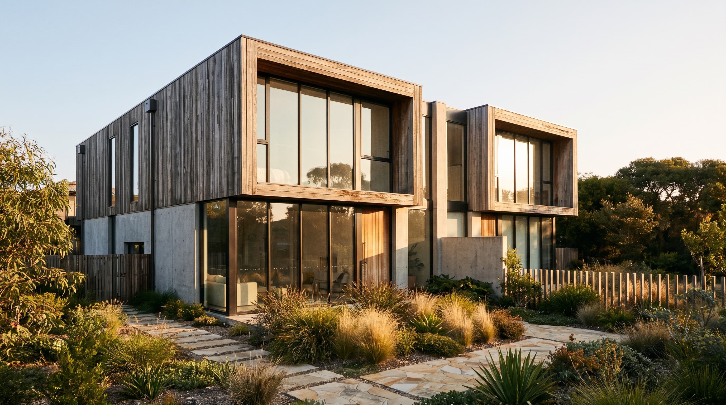 Modern duplex investment property suitable for DSCR rental financing